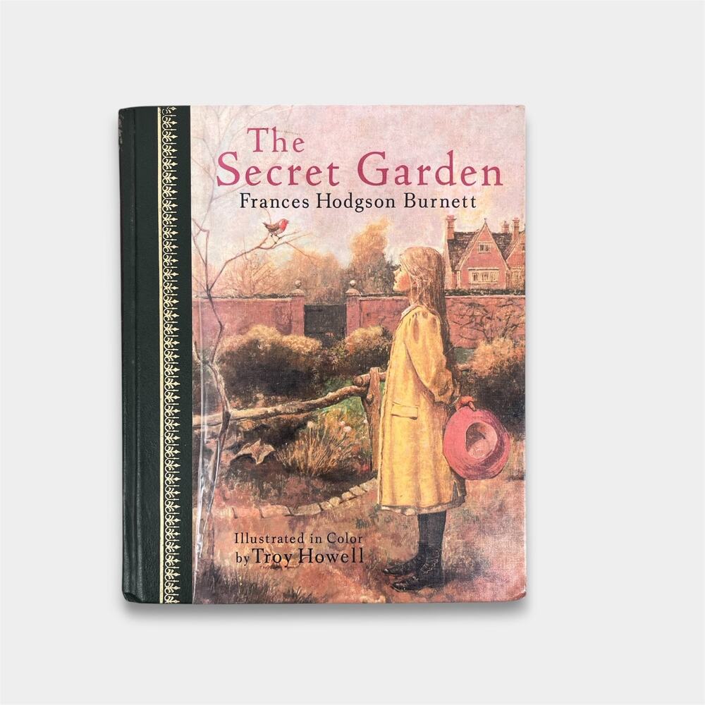The Secret Garden Frances Hodgson Burnett Illustrated Hardcover Book Vintage